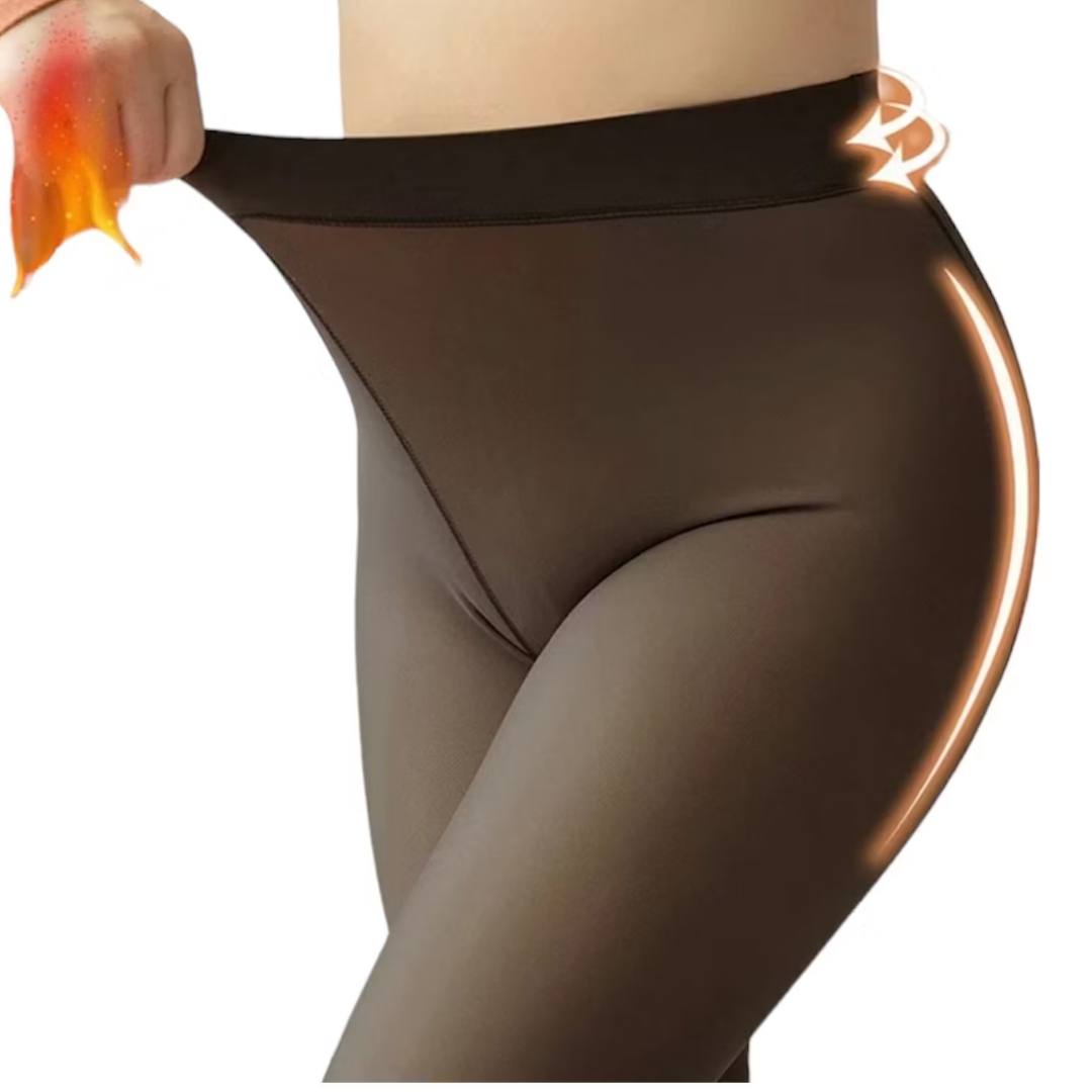 Panty Calza Efecto Piel