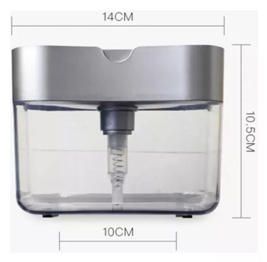 Dispensador Jabon Lavalozas Esponja