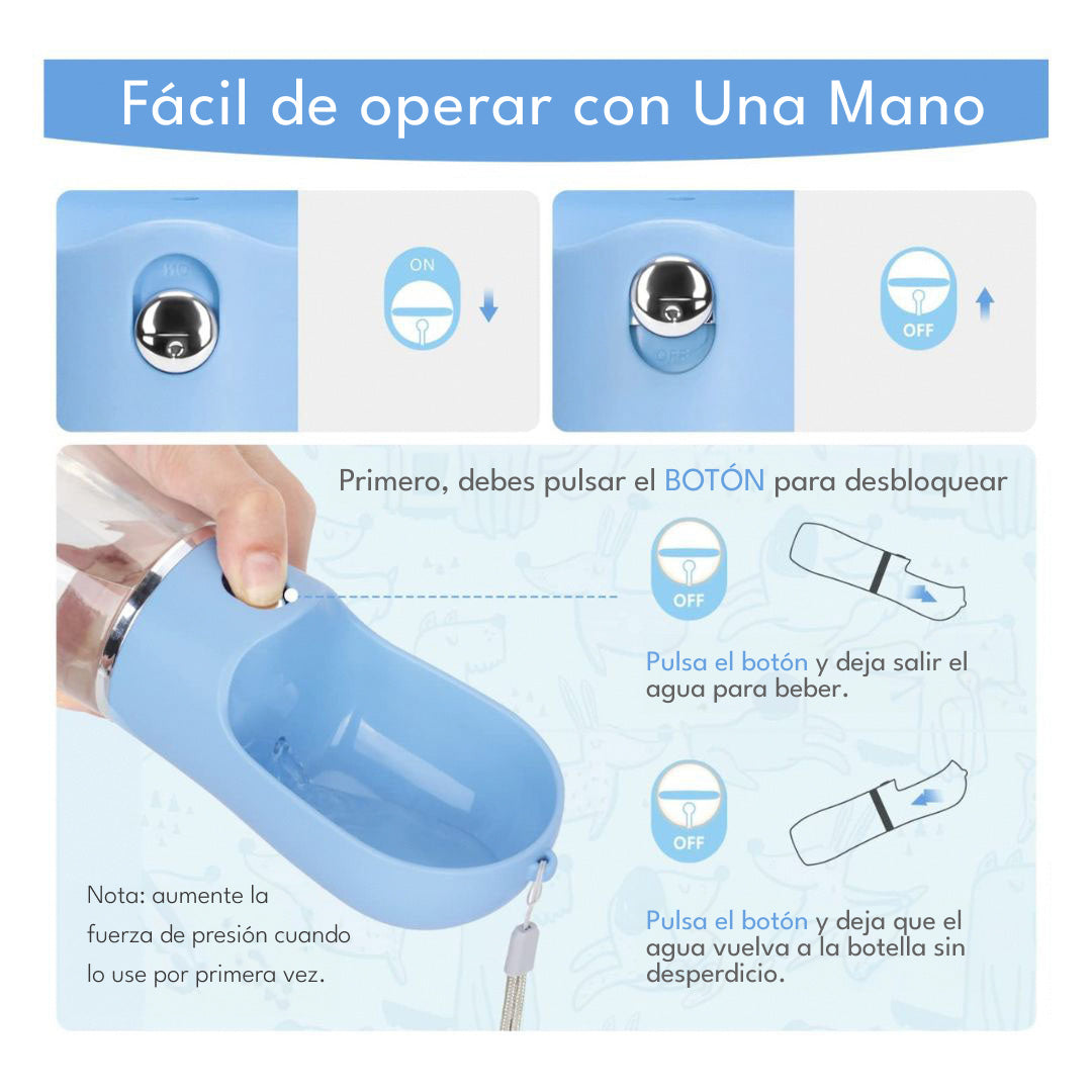 Dispensador Agua Mascotas Outdoor
