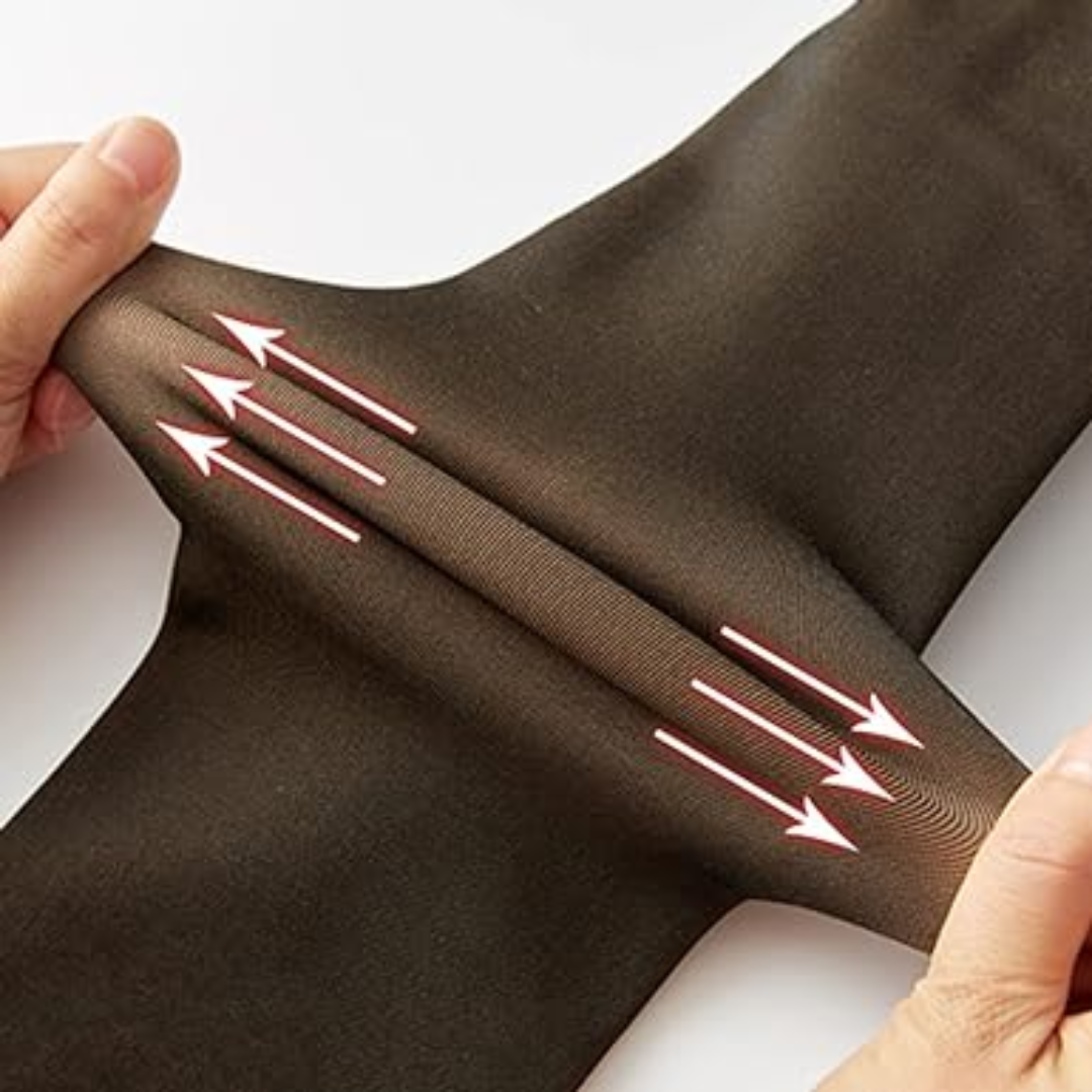 Panty Calza Efecto Piel