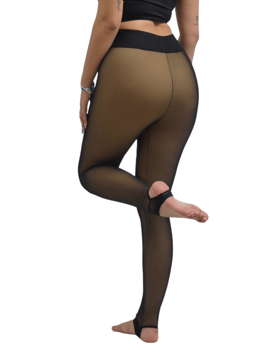 Panty Calza Efecto Piel